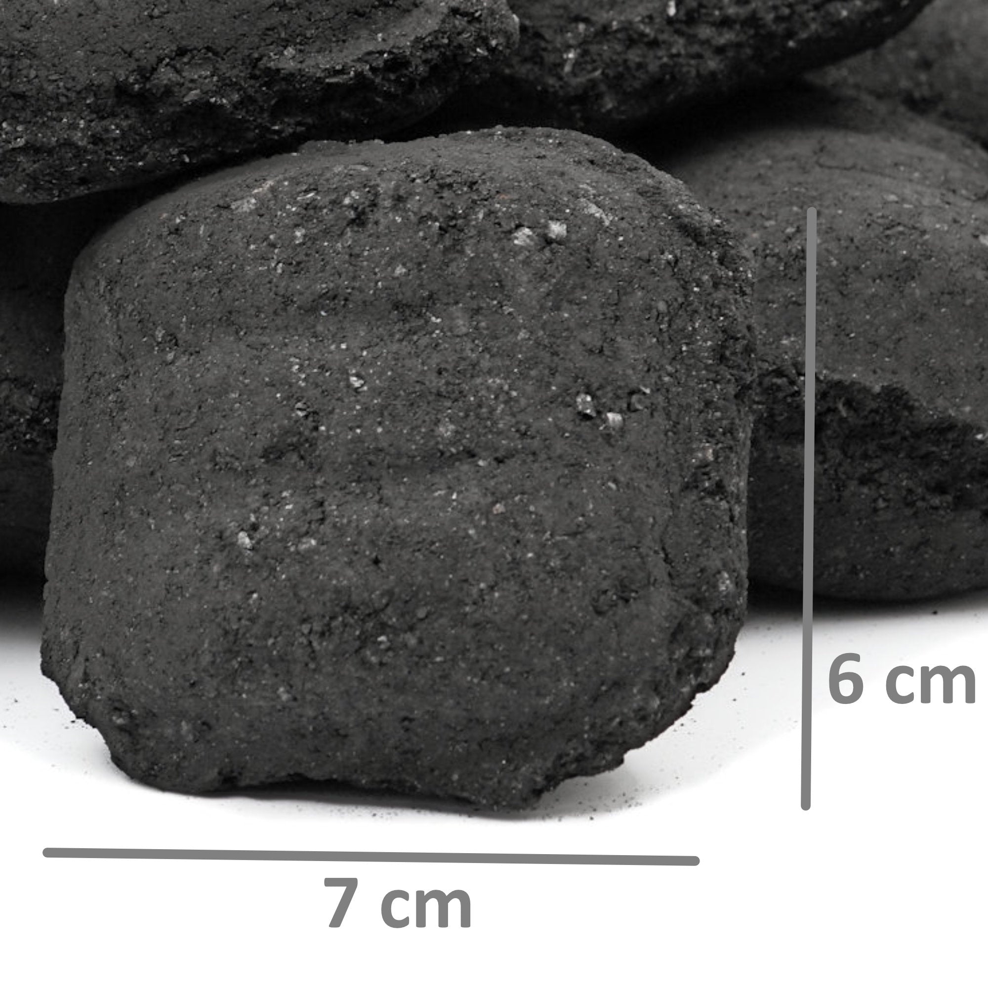 Coconut Heat grill briquettes, premium, 100% coconut