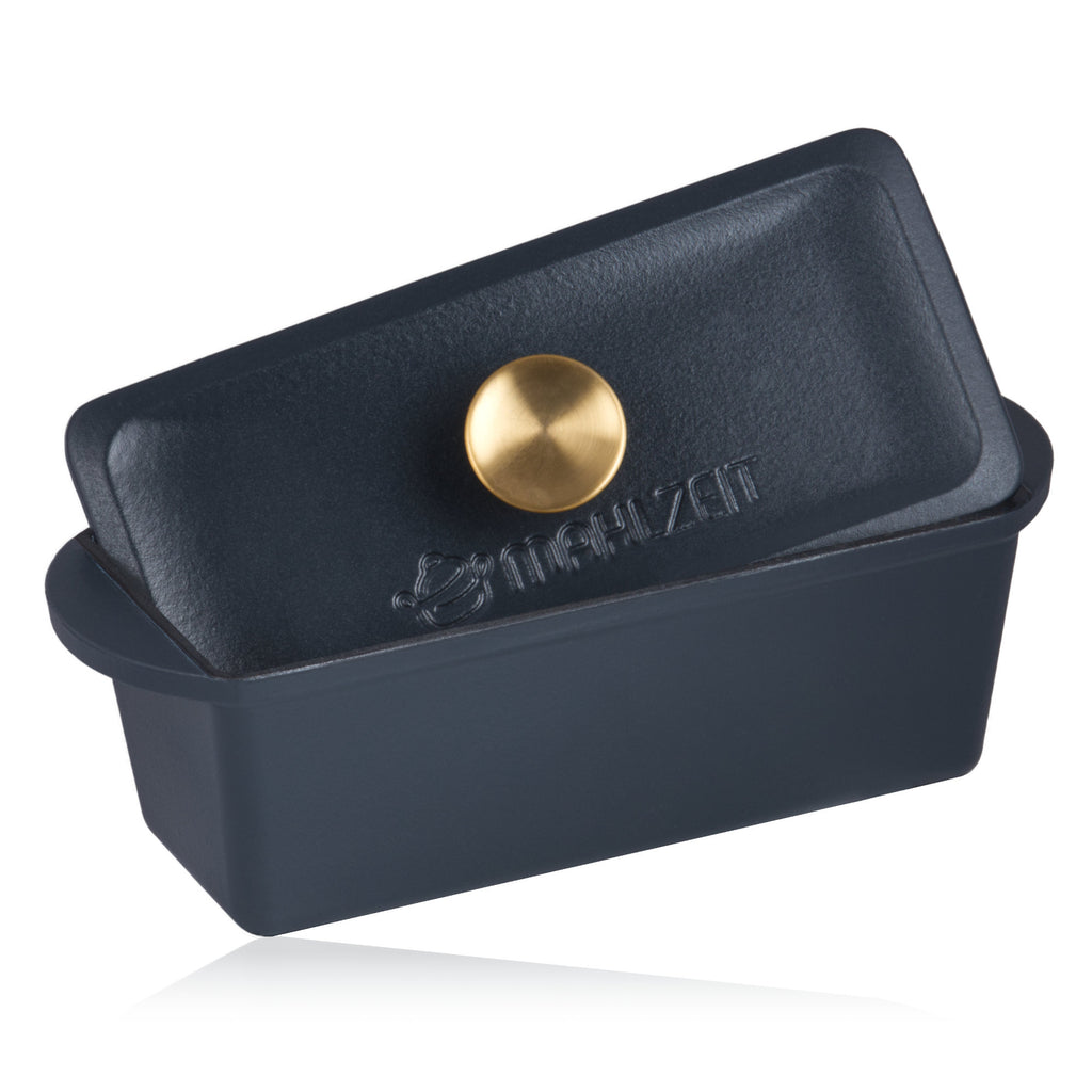 Roasting pan, 3 liters, cast iron, enamelled, including lid