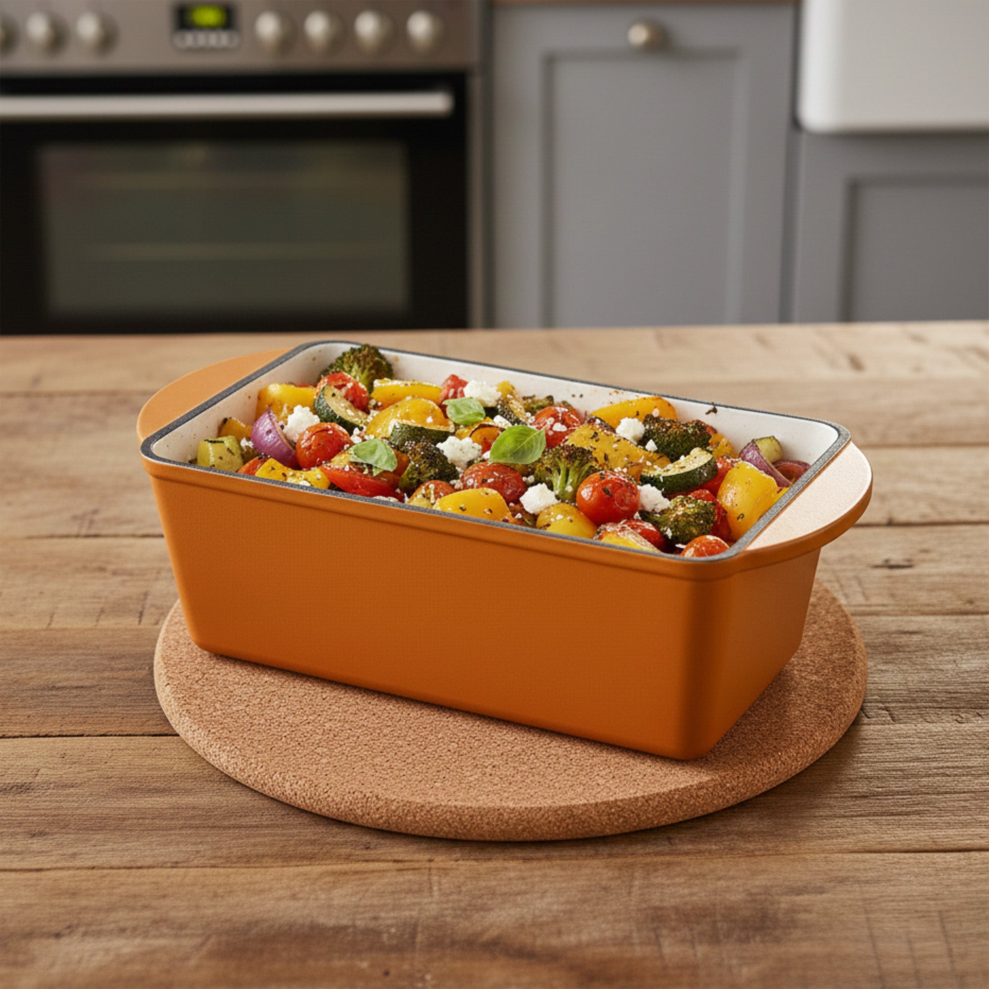 Bräter, 3 Liter, Gusseisen, emailliert, inkl. Deckel