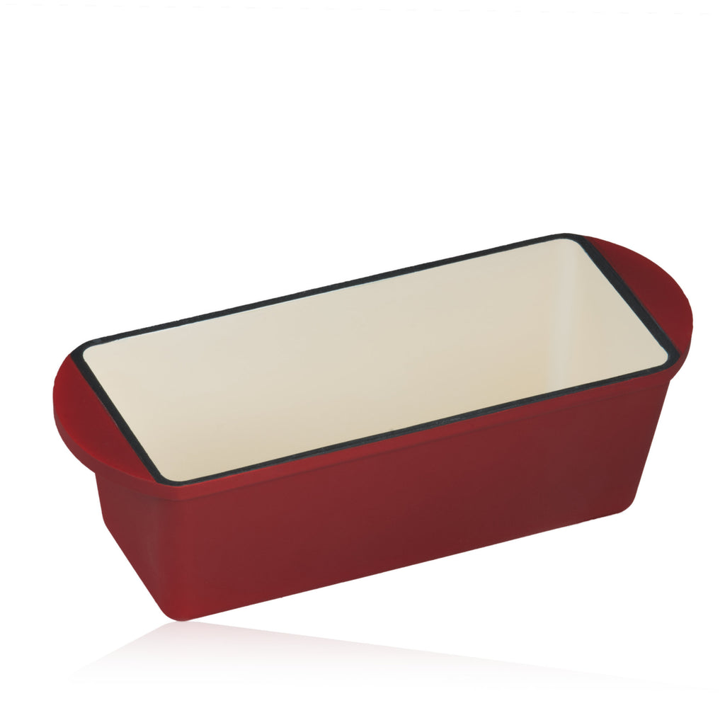 Roasting pan, 3 liters, cast iron, enamelled, including lid