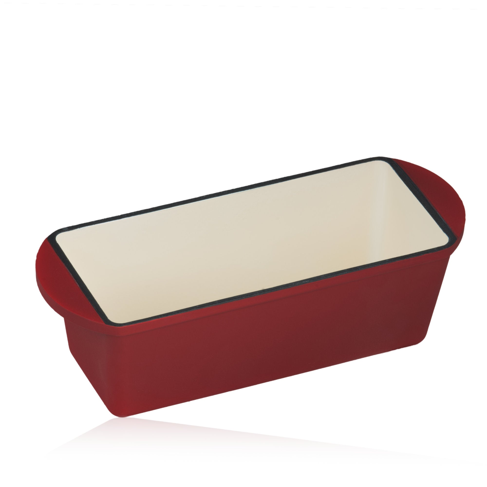 Roasting pan, 3 liters, cast iron, enamelled, including lid