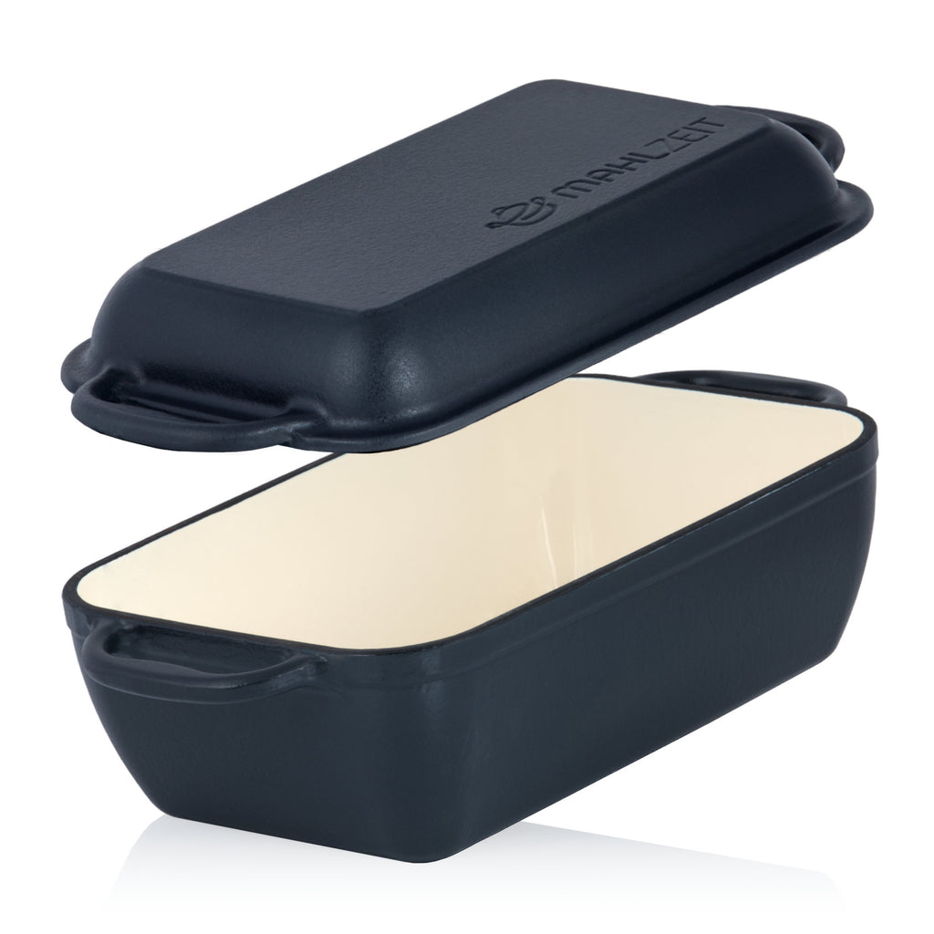 Batterie de cuisine, 3 pièces, en fonte émaillée