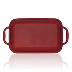 Batterie de cuisine, 3 pièces, en fonte émaillée
