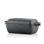 2-in-1 roasting pan, 4.5 liters, cast iron, including lid