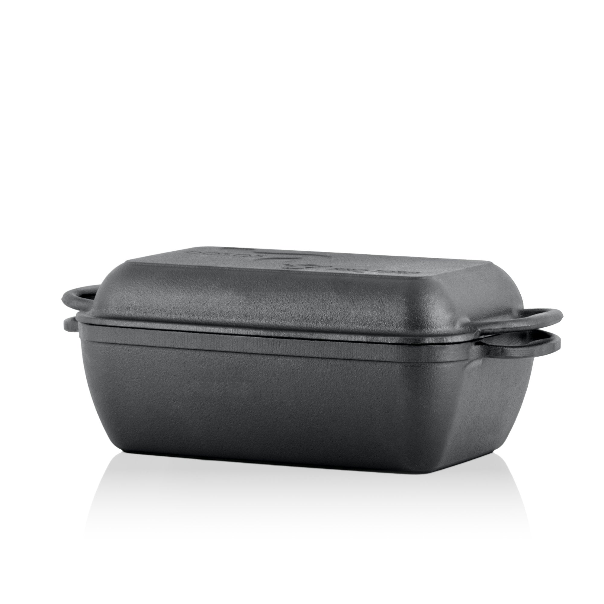 2-in-1 roasting pan, 4.5 liters, cast iron, including lid