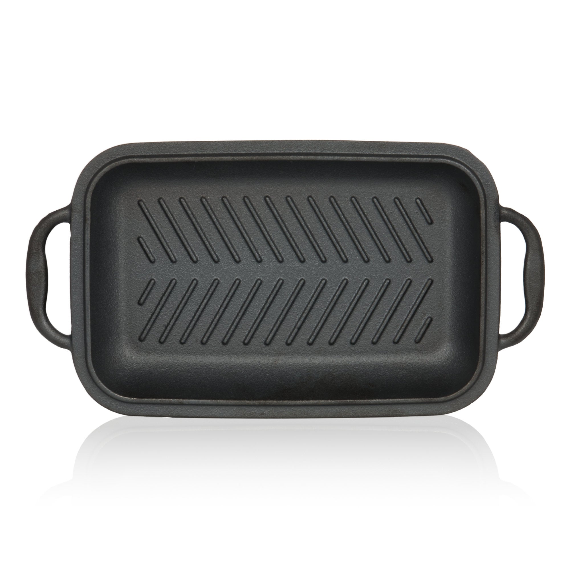 2-in-1 roasting pan, 4.5 liters, cast iron, including lid