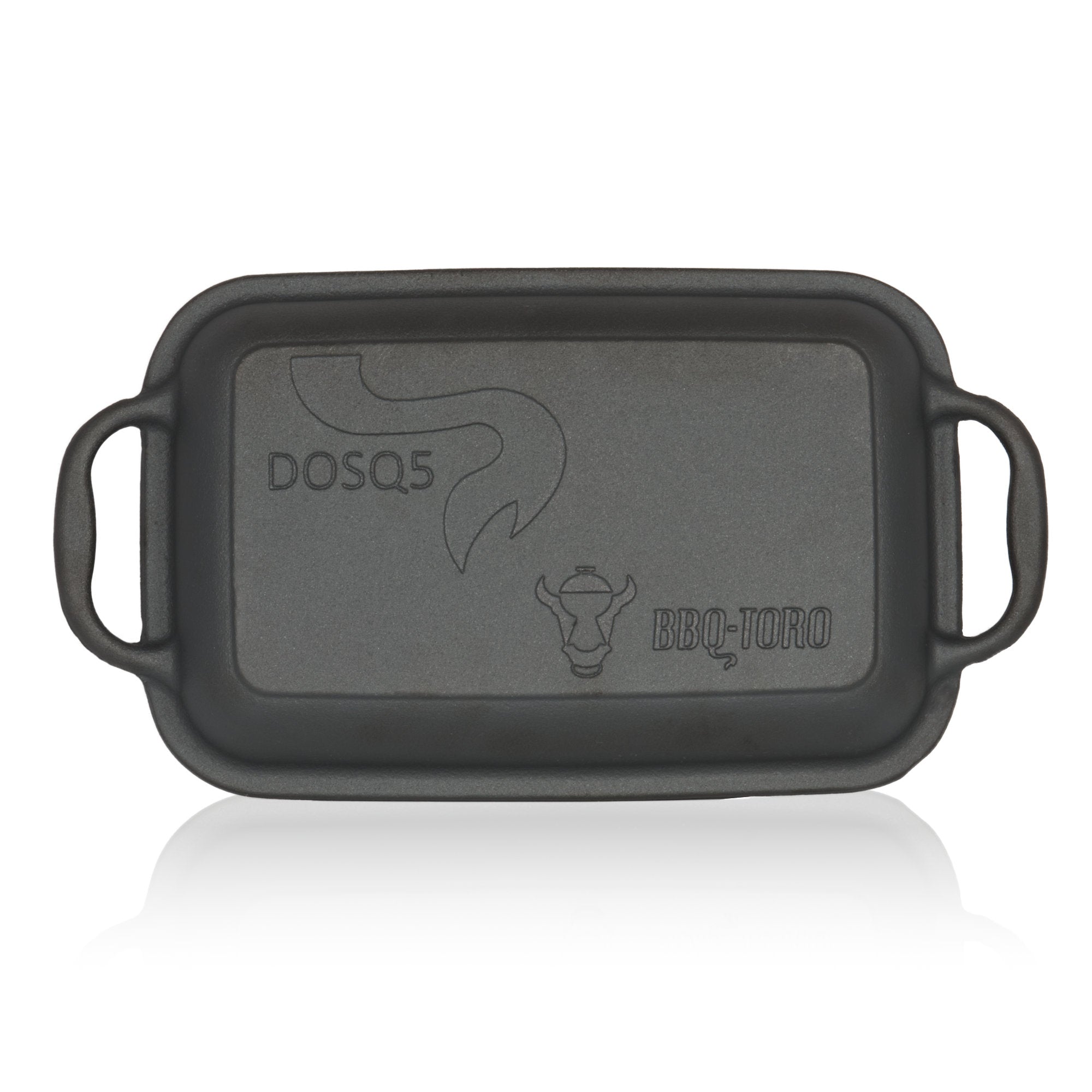 2-in-1 roasting pan, 4.5 liters, cast iron, including lid