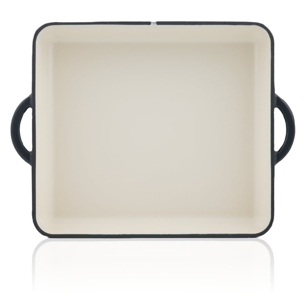 Roasting pan, 10.5 liters, cast iron, enamelled, including lid