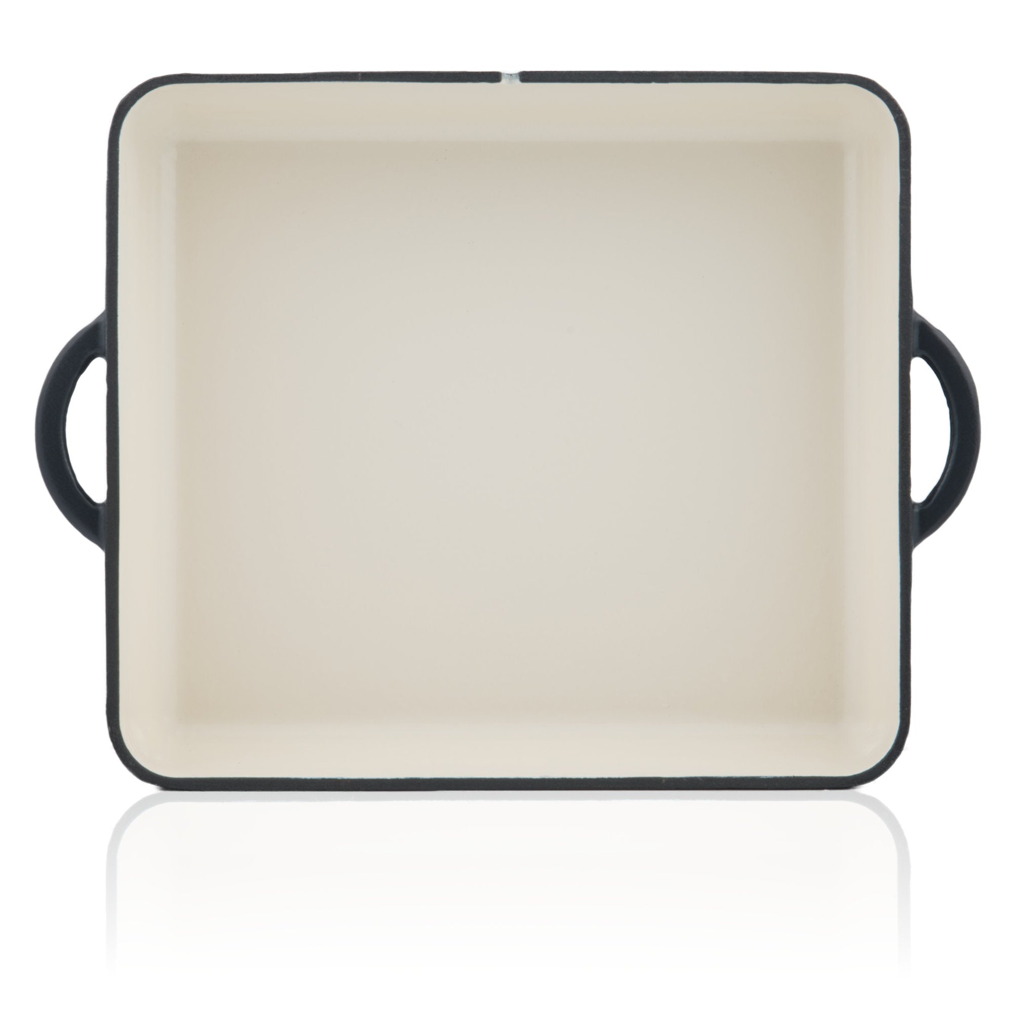 Roasting pan, 10.5 liters, cast iron, enamelled, including lid