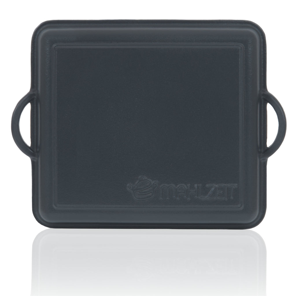 Roasting pan, 10.5 liters, cast iron, enamelled, including lid