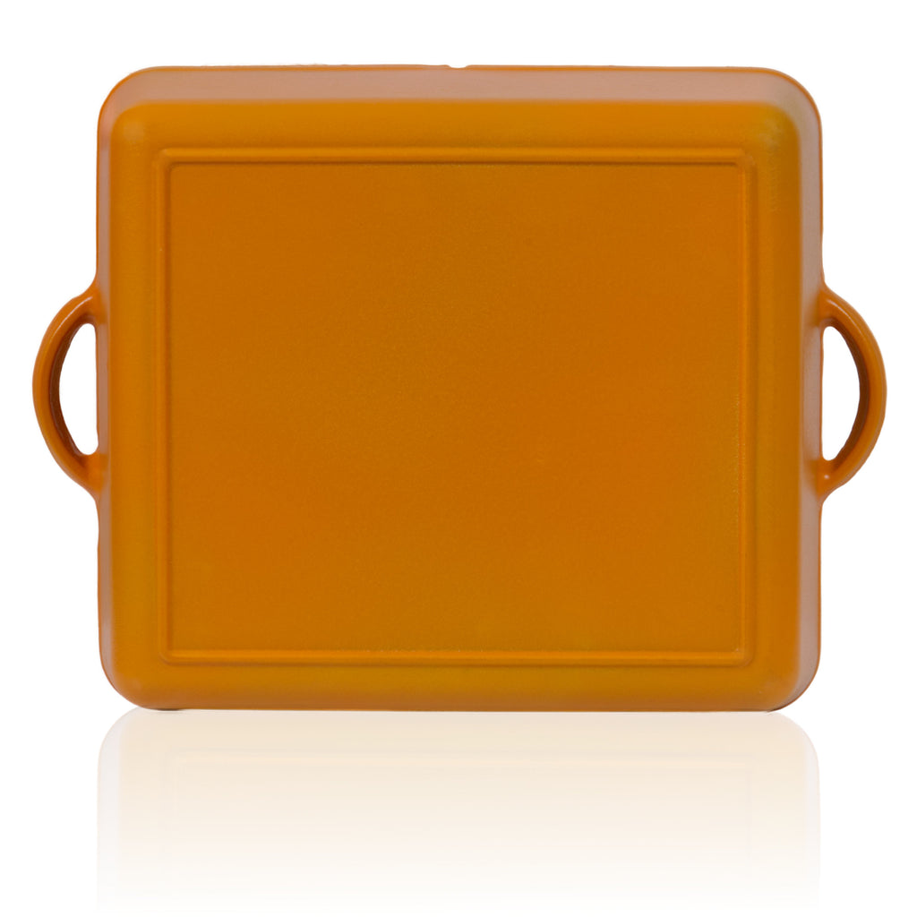 Roasting pan, 10.5 liters, cast iron, enamelled, including lid