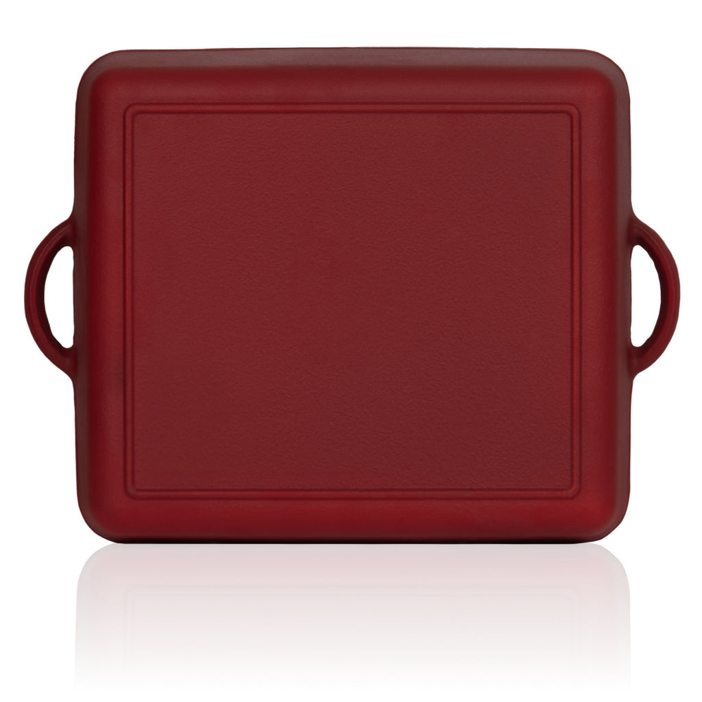 Roasting pan, 10.5 liters, cast iron, enamelled, including lid