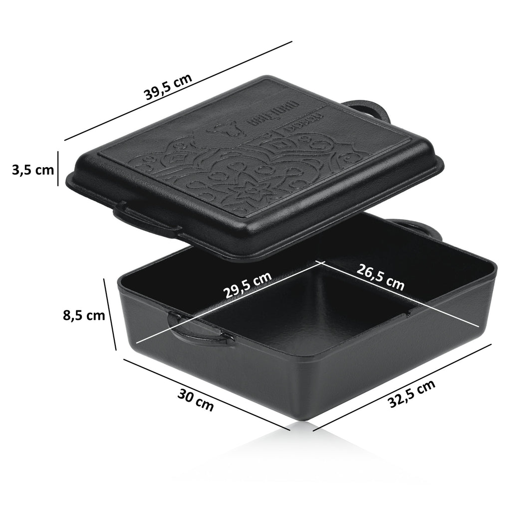 Dutch Oven Pan "Ultimate", Cast Iron