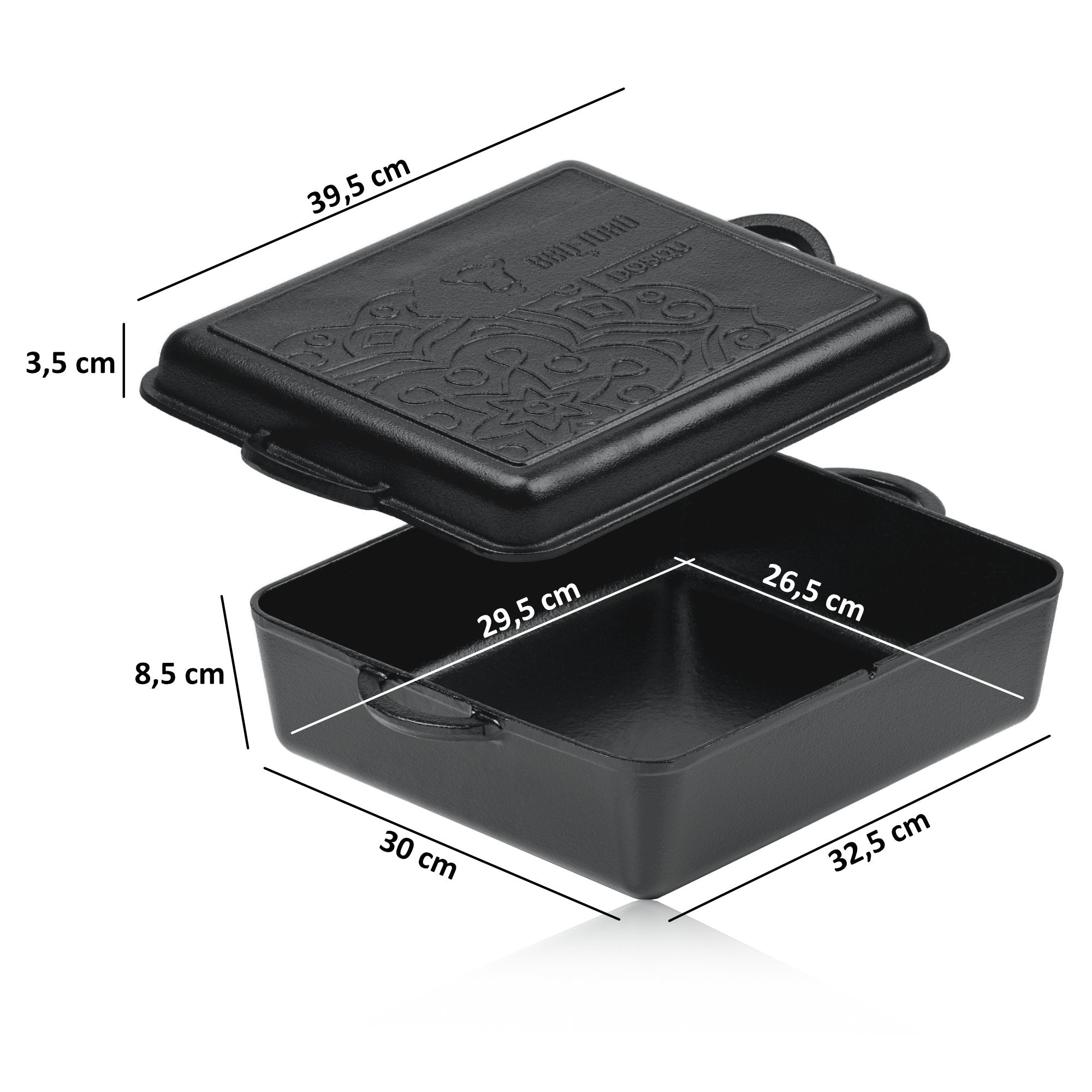 Dutch Oven Pan "Ultimate", Cast Iron