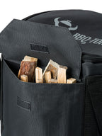 Sac de rangement noir pour poêle à fusée