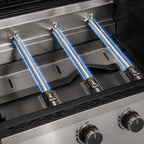 Brûleur de rechange pour barbecue à gaz, en acier inoxydable, 41,7 x 4 cm