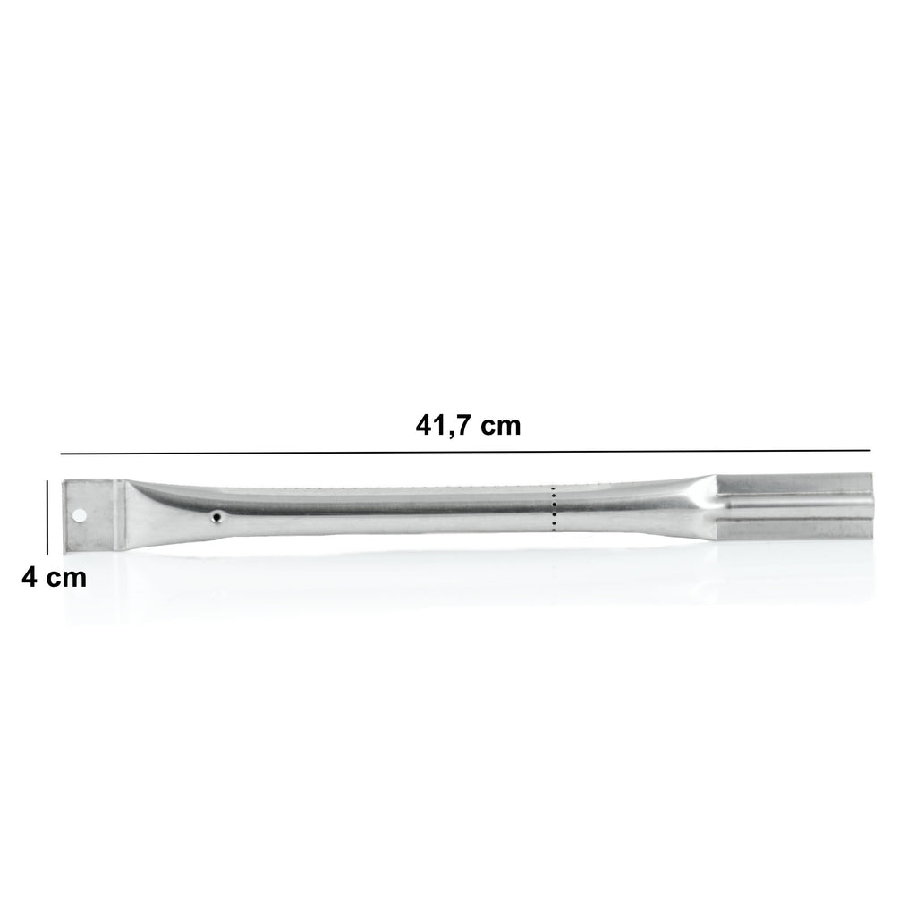 Brûleur de rechange pour barbecue à gaz, en acier inoxydable, 41,7 x 4 cm