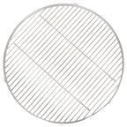 Grill grate, stainless steel, round, including rope suspension
