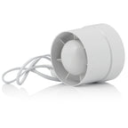Ventilateur électrique en ligne pour tentes de culture, 130 m³/h, Ø 100 mm