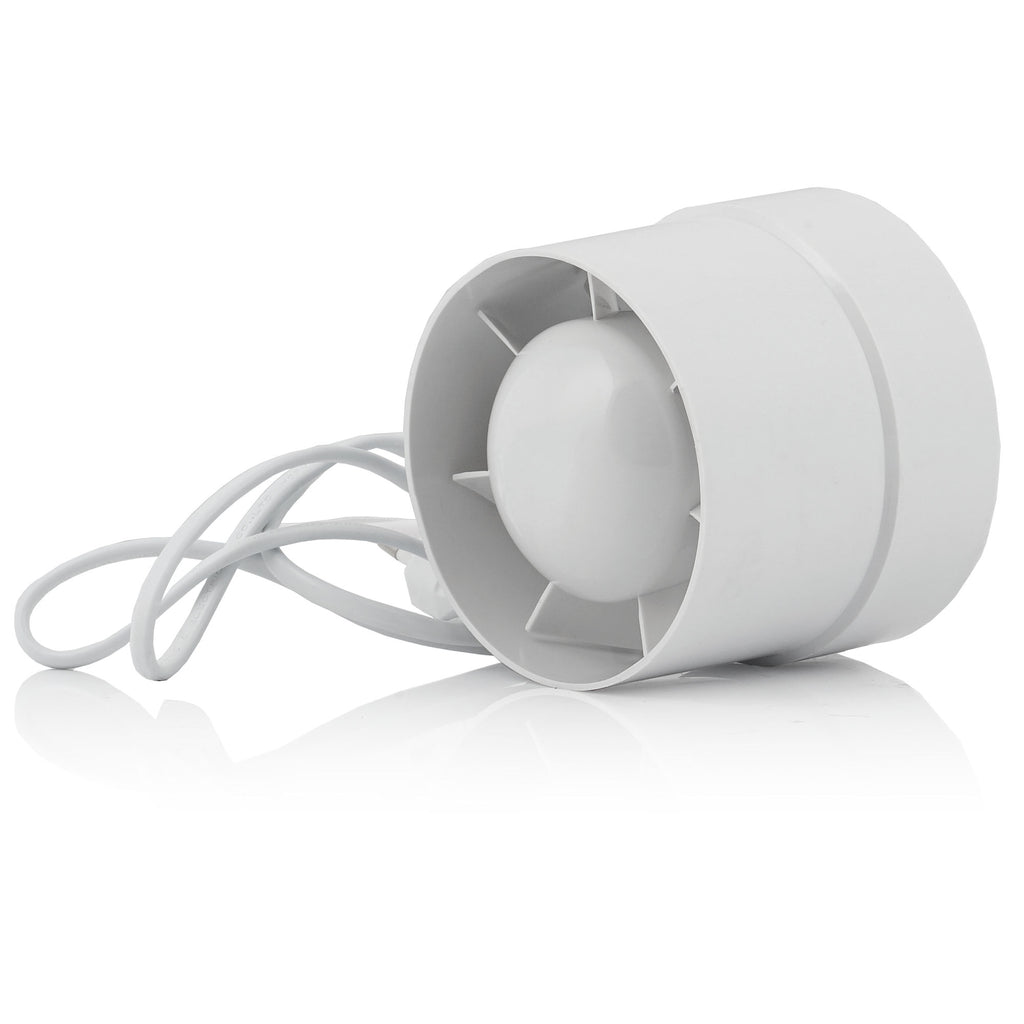 Kit de culture « Basique », Ø100 mm, comprenant un extracteur d’air, un filtre à charbon actif et un tuyau flexible.