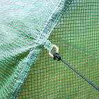 Foil greenhouse, (H) 2 m, galvanized steel tube, PE mesh film