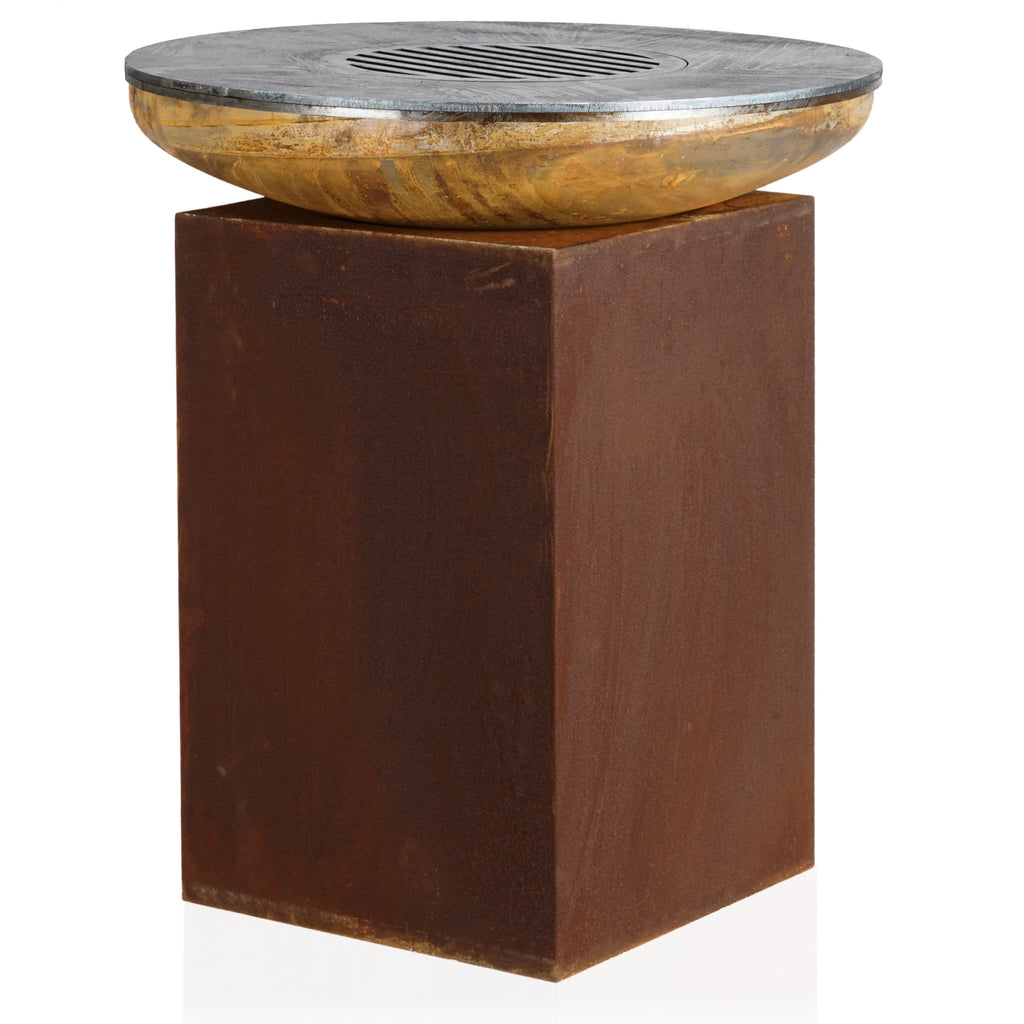 Brasero avec anneau de grille, Ø 82 cm, acier