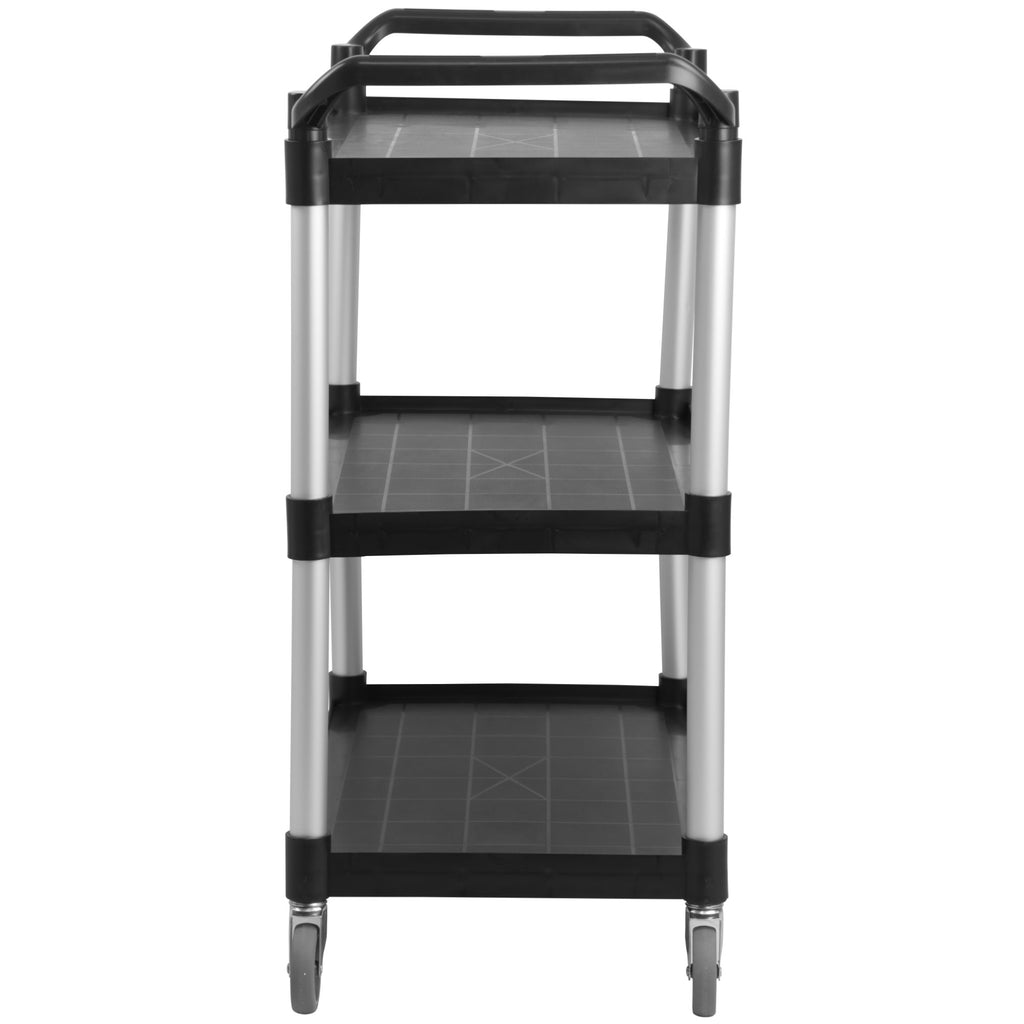 Servierwagen, bis 150 kg, mit Rollen, 3 Etagen