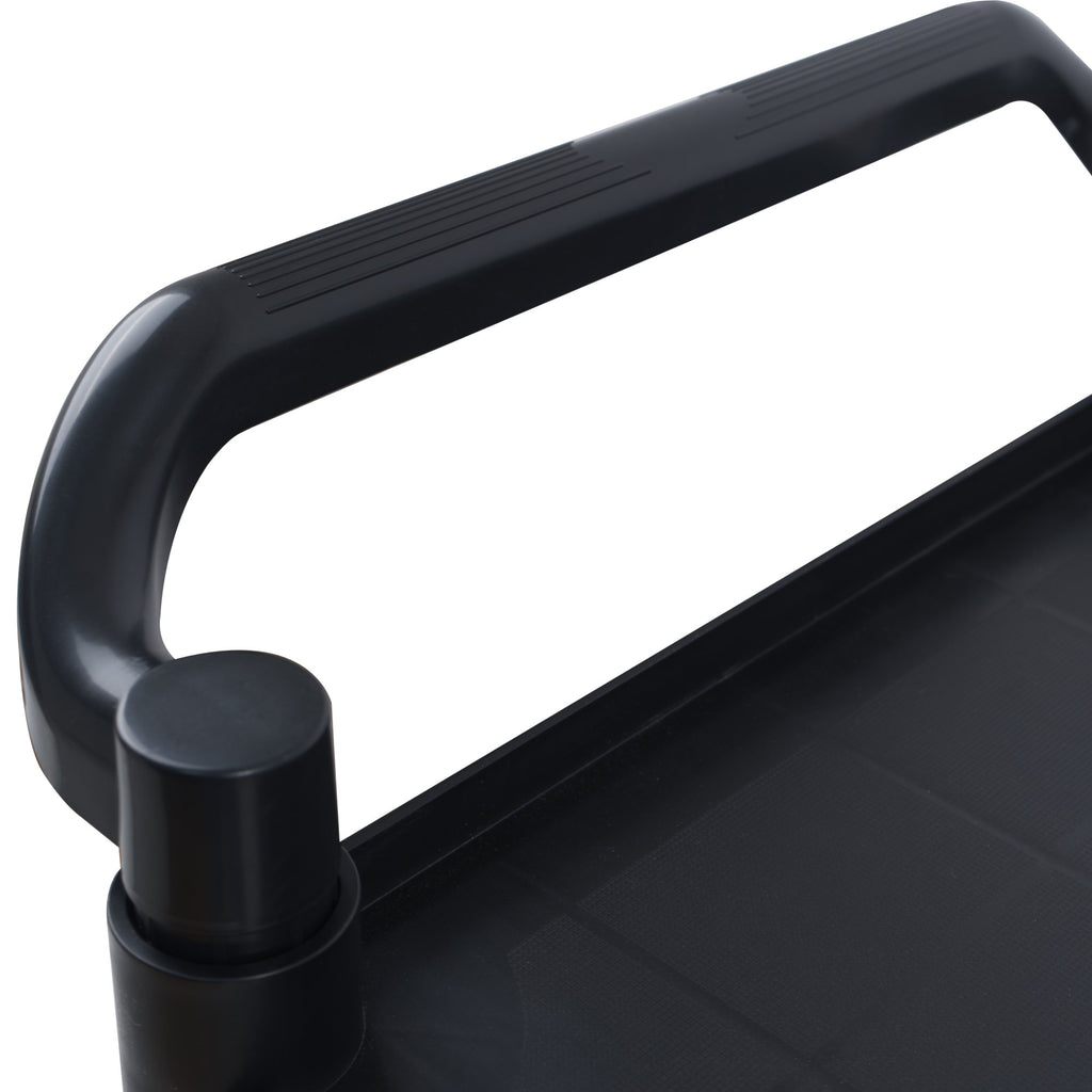 Servierwagen, bis 150 kg, mit Rollen, 3 Etagen