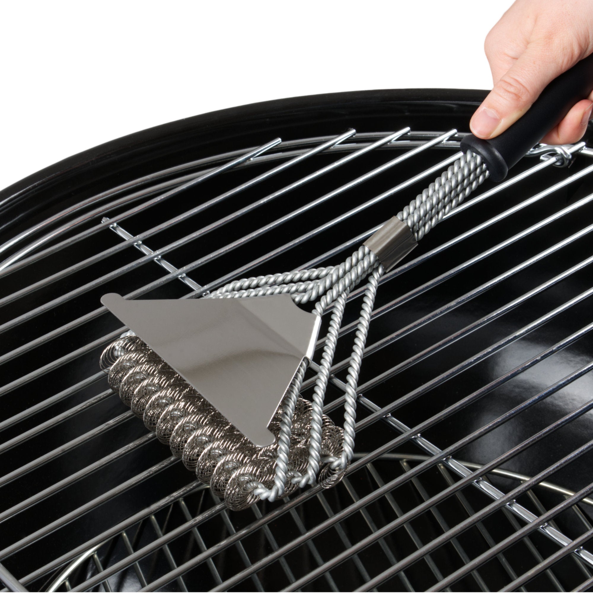 Brosse pour barbecue, lot de 2, ergonomique