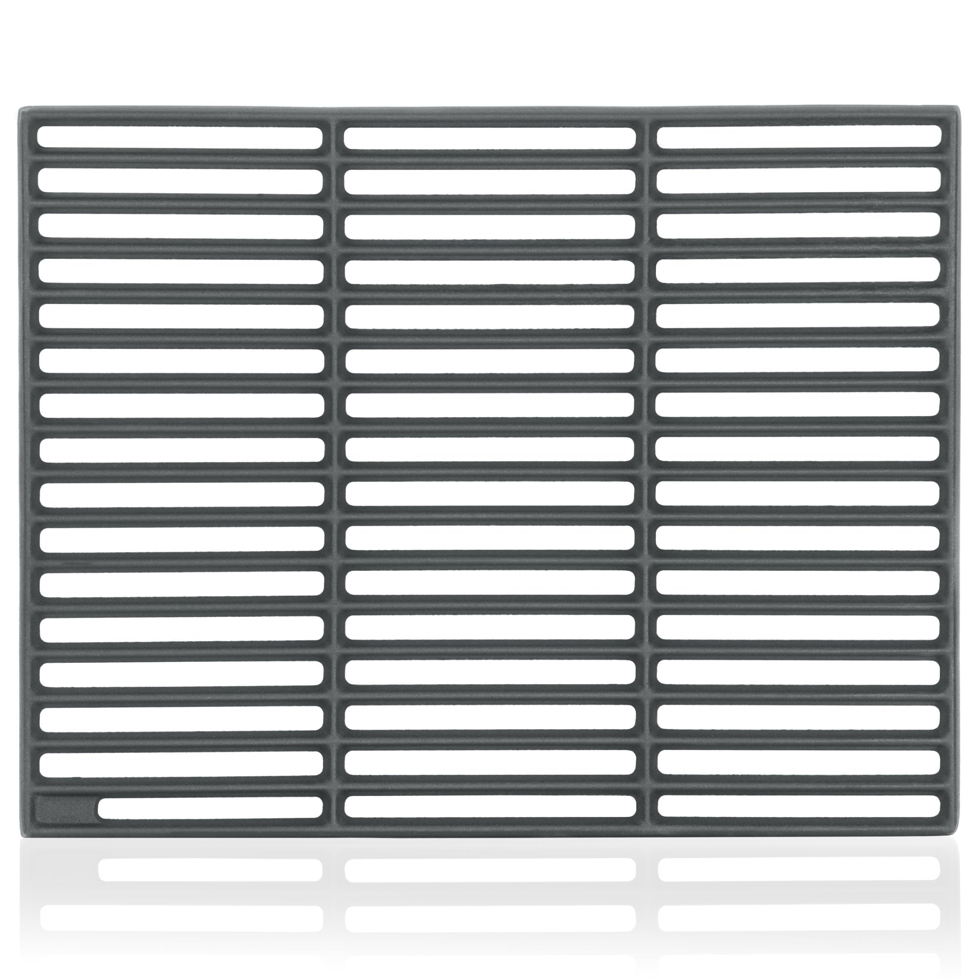 Grille de barbecue en fonte, 45 x 35 cm