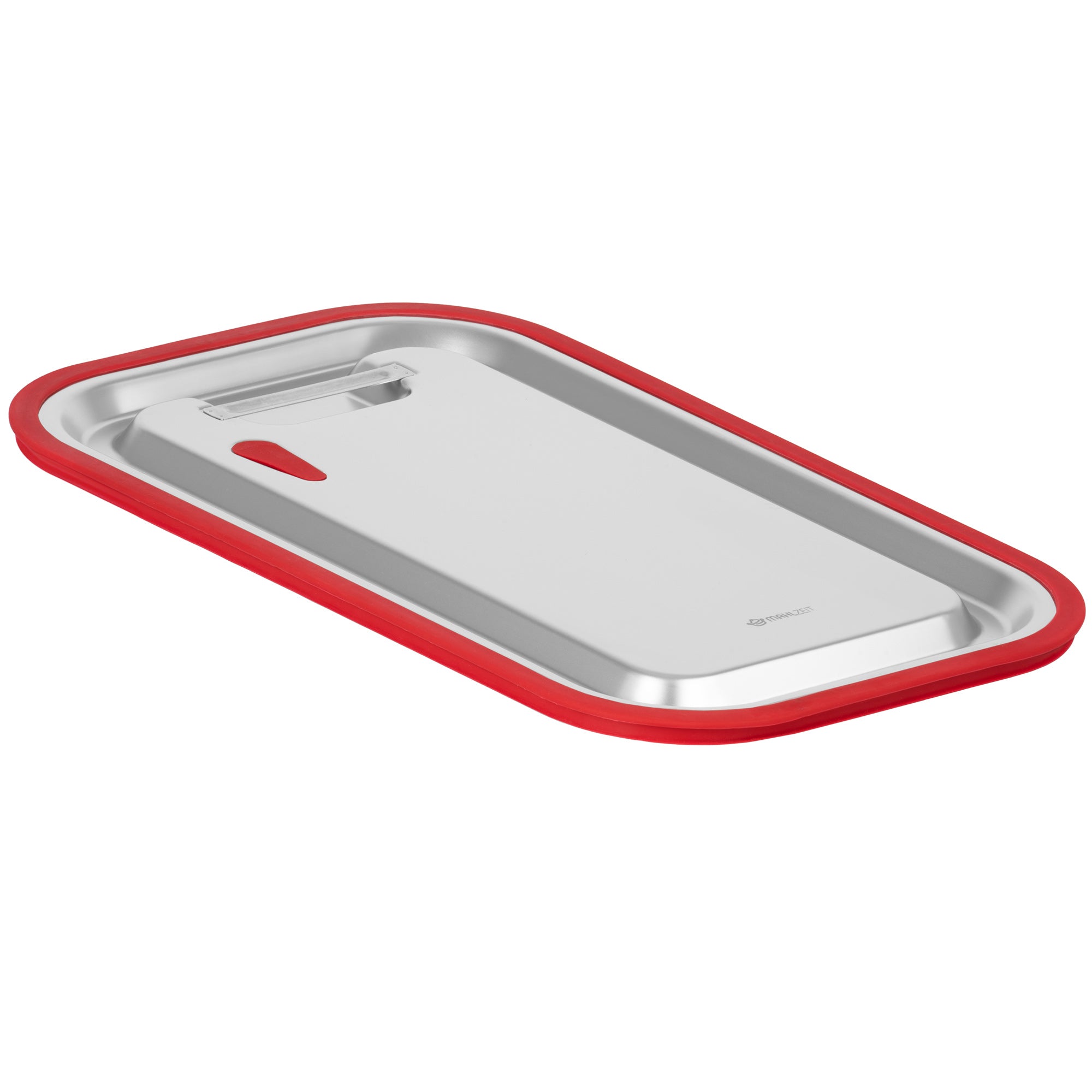 Lid for GN containers, stainless steel, with silicone rim