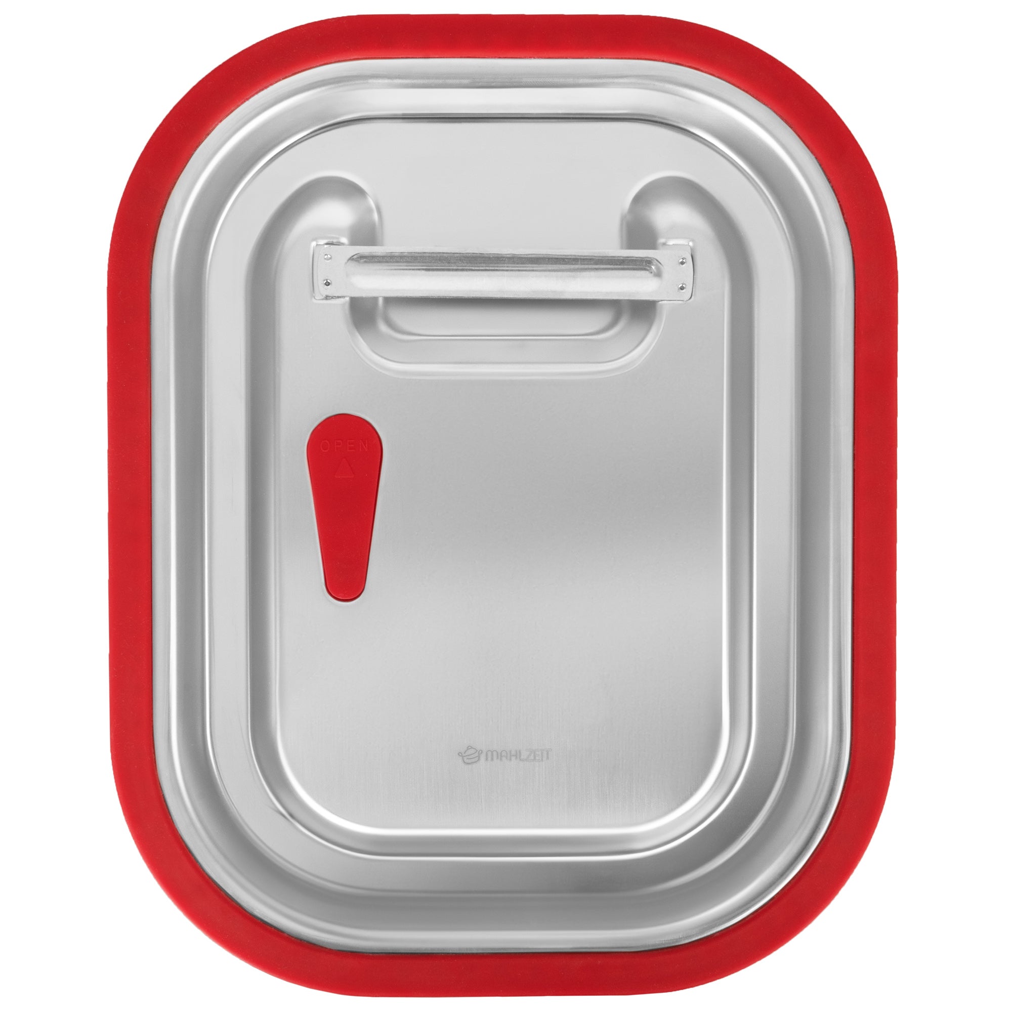 Lid for GN containers, stainless steel, with silicone rim