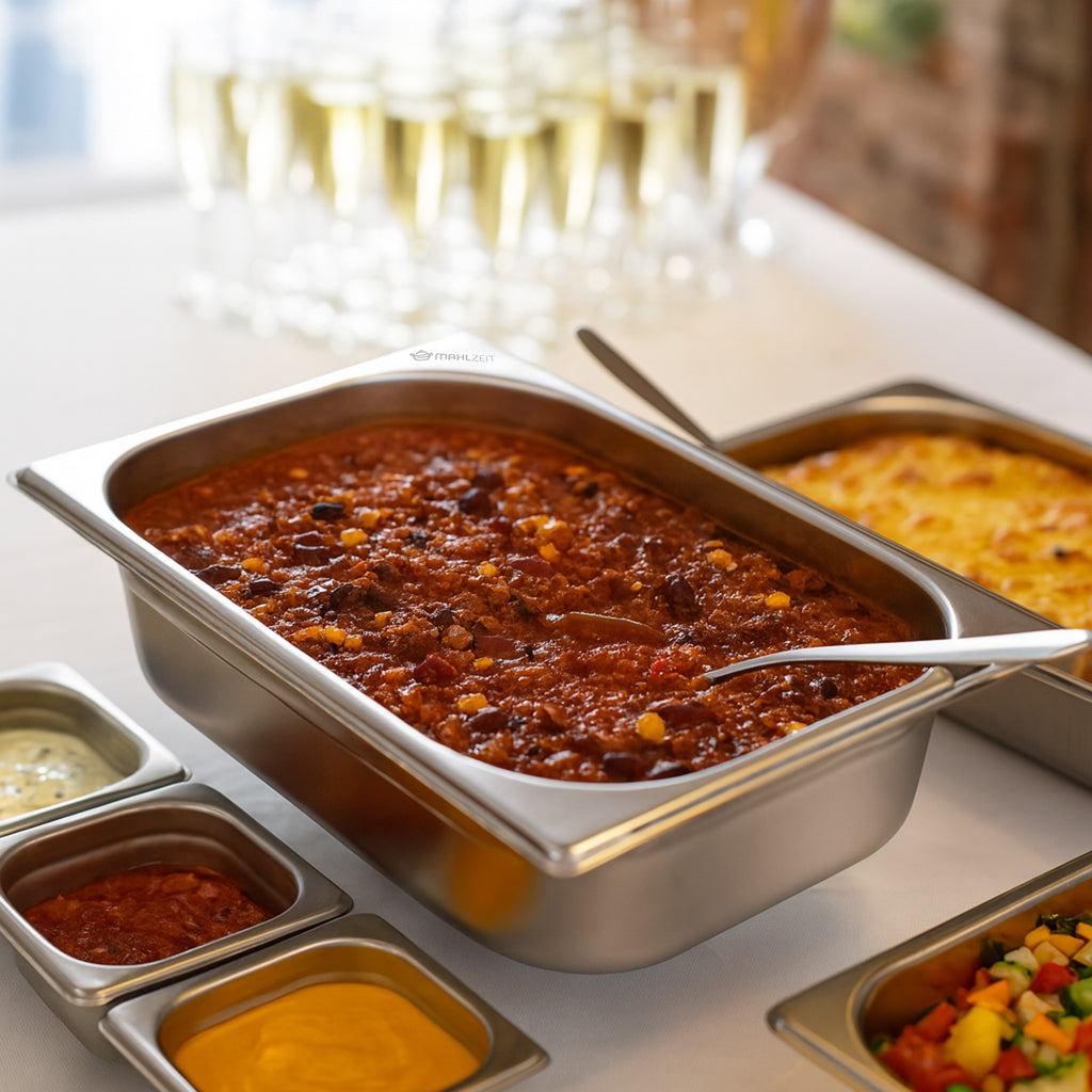 GN Behälter für Chafing Dishes, Edelstahl