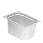 GN containers for chafing dishes, stainless steel