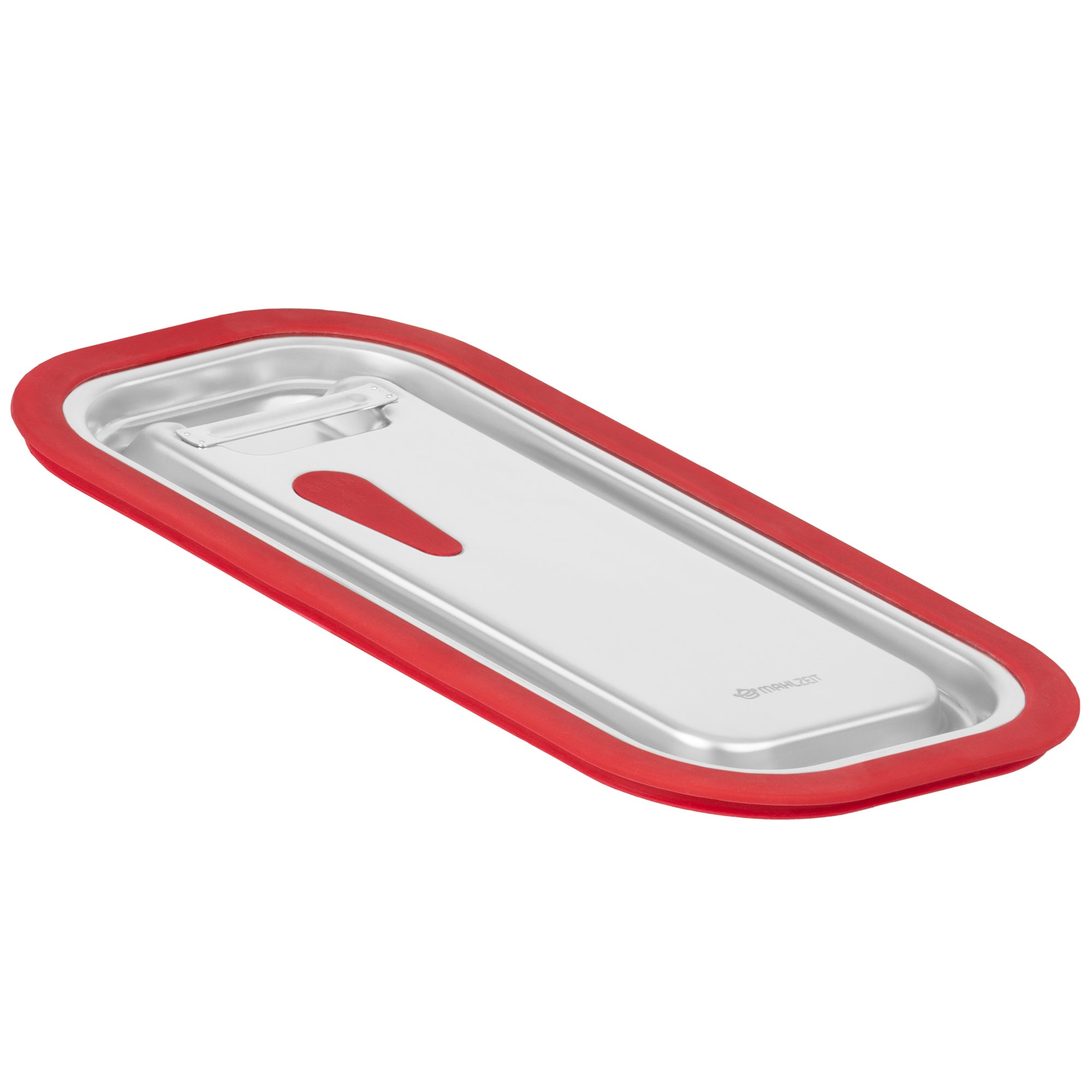 Lid for GN containers, stainless steel, with silicone rim