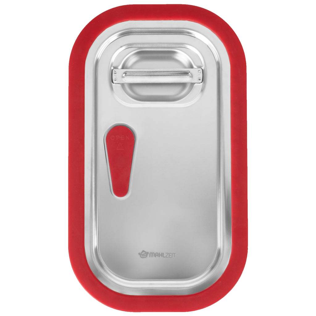 Lid for GN containers, stainless steel, with silicone rim