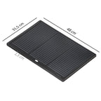 Reversible griddle, cast iron, grill plate
