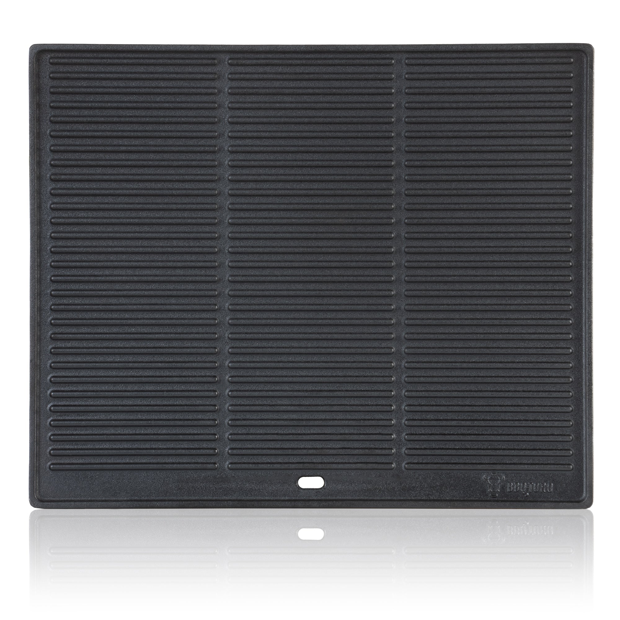 Plaque de cuisson réversible en fonte