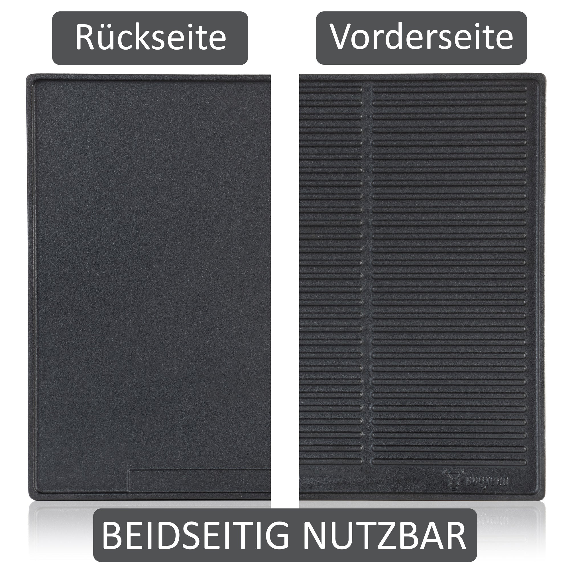 Wendeplatte, Gusseisen, Grillplatte