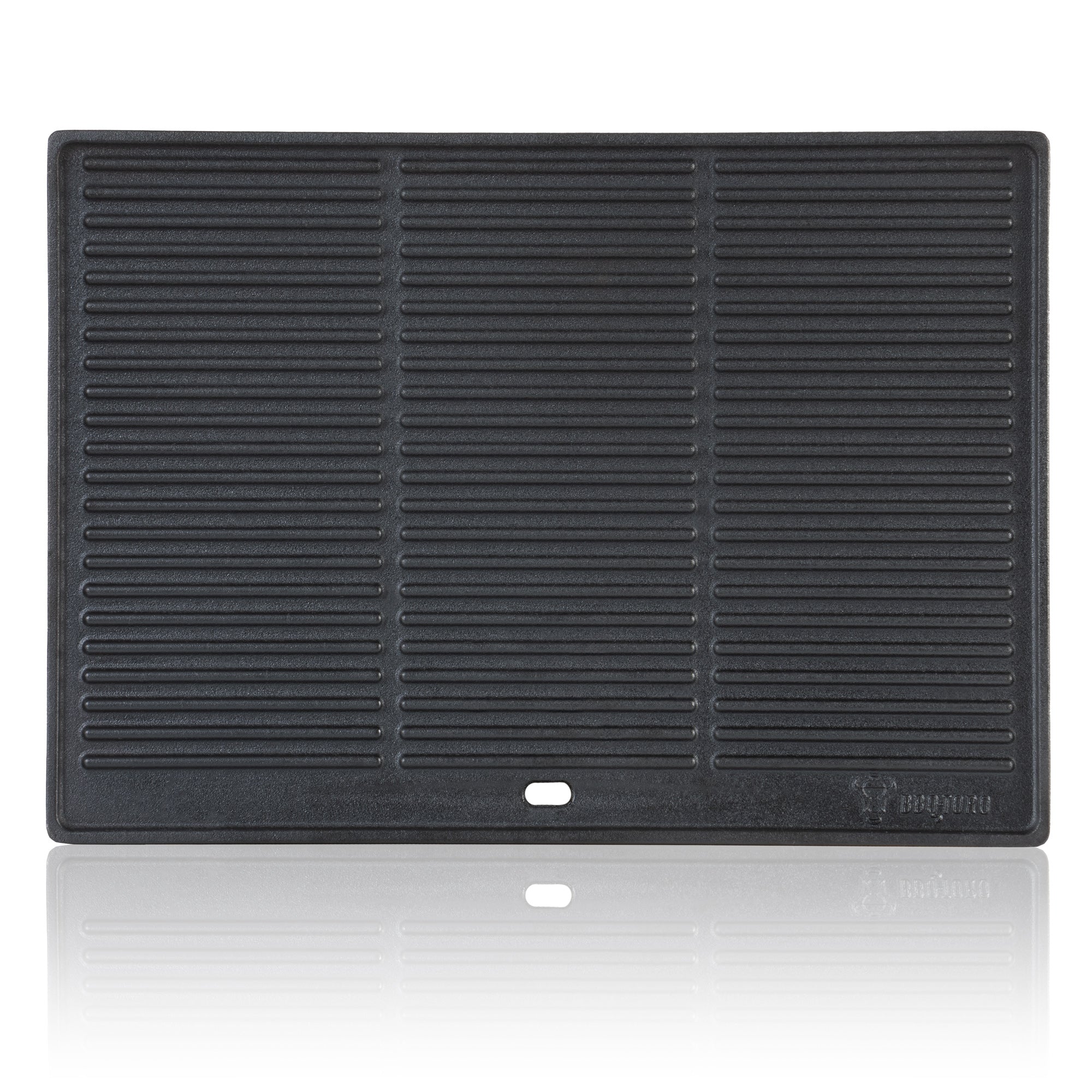 Plaque de cuisson réversible en fonte