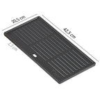 Reversible griddle, cast iron, grill plate