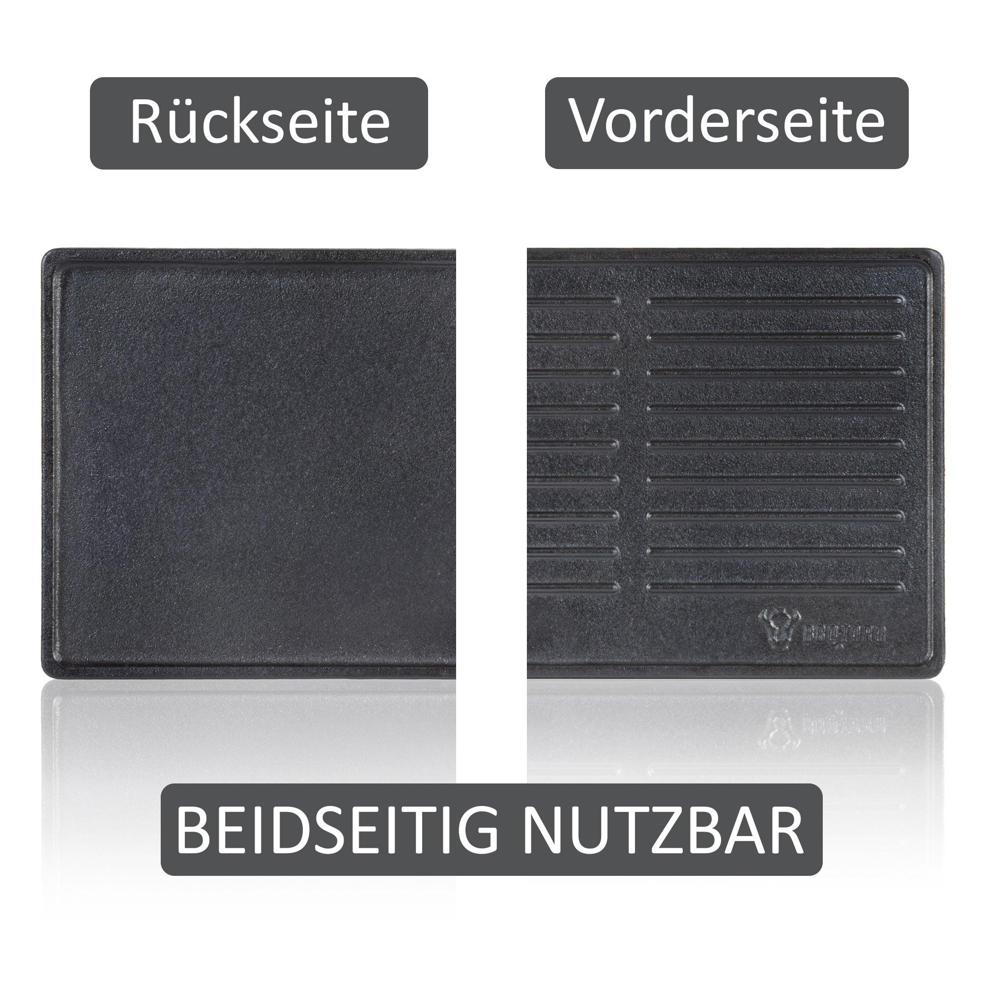 Wendeplatte, Gusseisen, Grillplatte