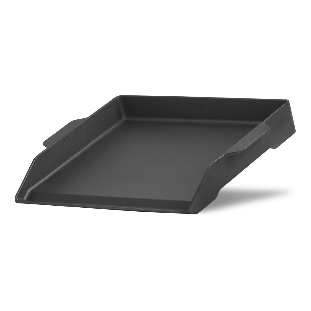 Plancha, 47 x 36 cm, cast iron, enamelled, matt, grill tray