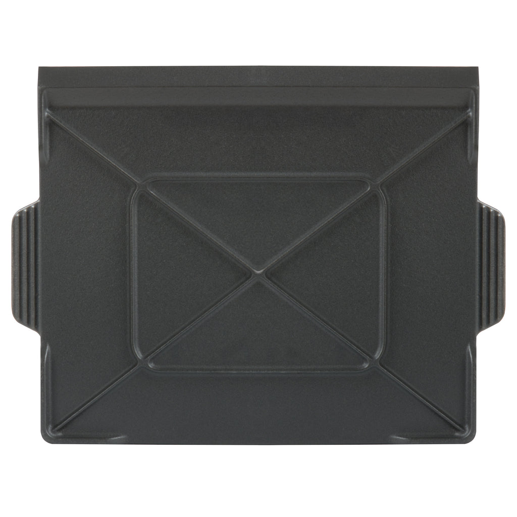 Plancha, 47 x 36 cm, cast iron, enamelled, matt, grill tray