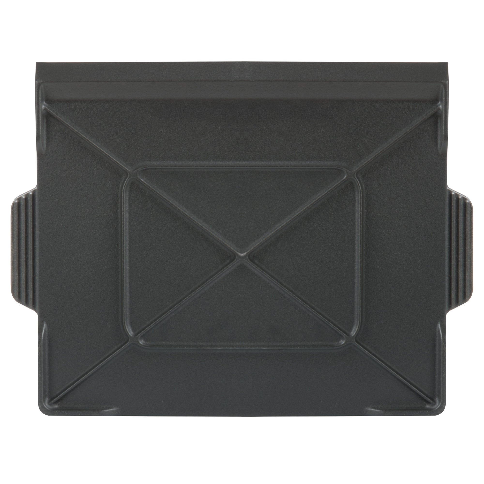 Plancha, 47 x 36 cm, cast iron, enamelled, matt, grill tray