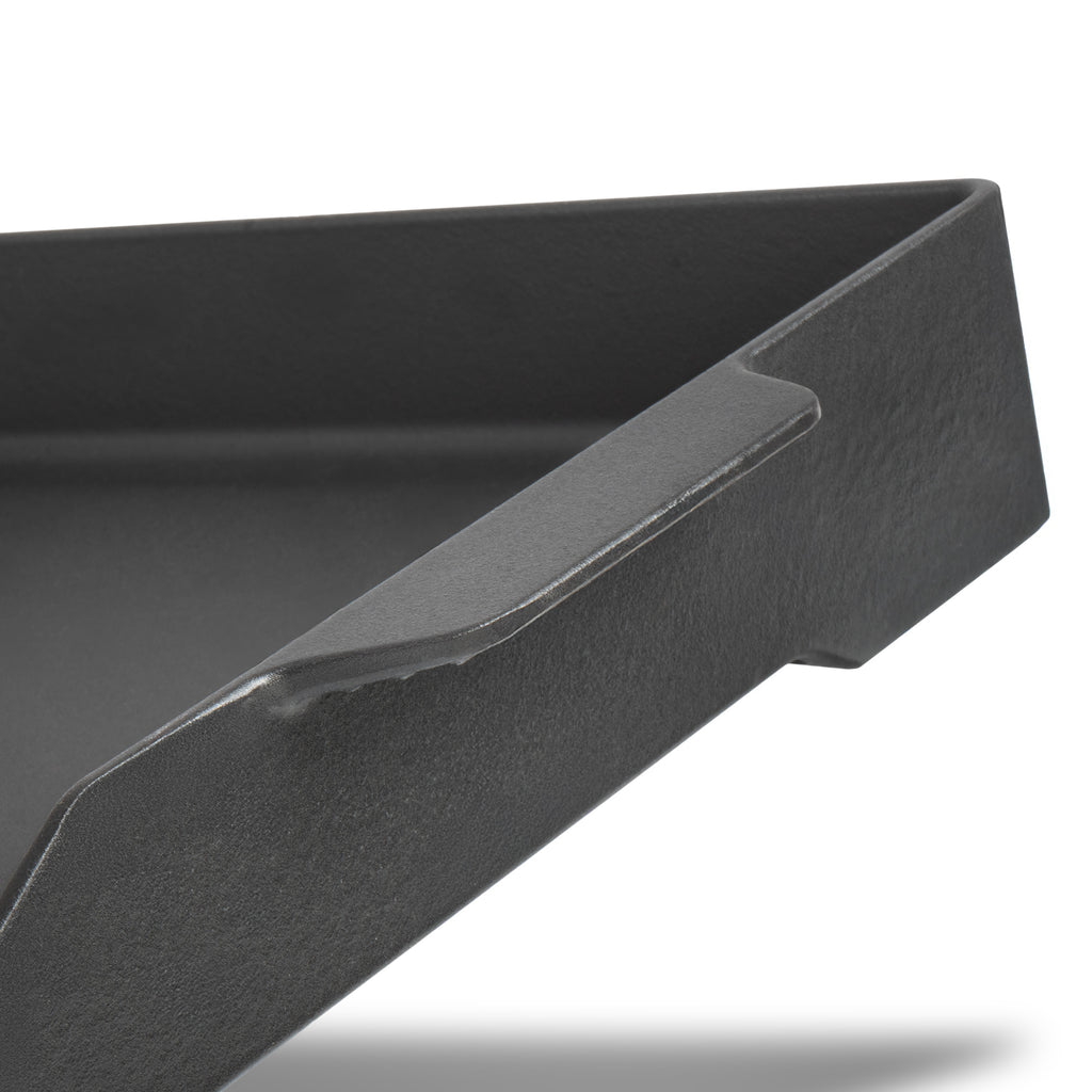 Plancha, 47 x 36 cm, cast iron, enamelled, matt, grill tray