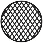 Grille de barbecue en fonte, à 3 pieds, ronde