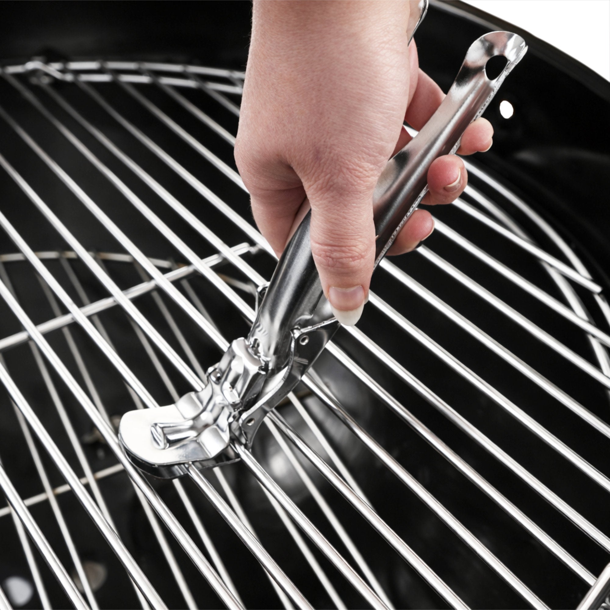 Grillrostheber, 20 x 12 x 3 cm, Carbonstahl