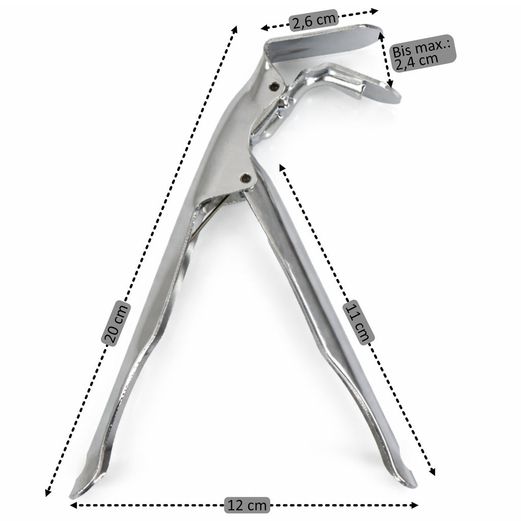 Grillrostheber, 20 x 12 x 3 cm, Carbonstahl