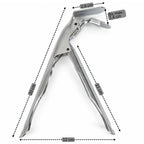 Grill grate lifter, 20 x 12 x 3 cm, carbon steel